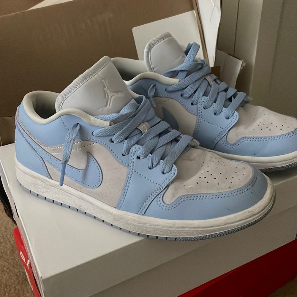 womens air jordan 1 low aluminum grey